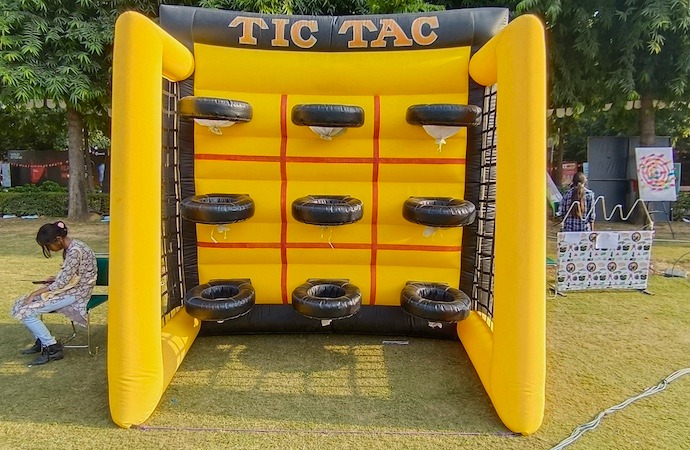 Kids Party Tic Tac Toe On Rent in Meerut