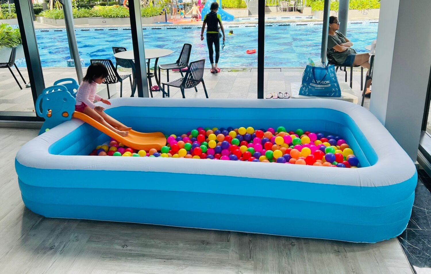 Ball Pool On Rent in Greater Noida society festival