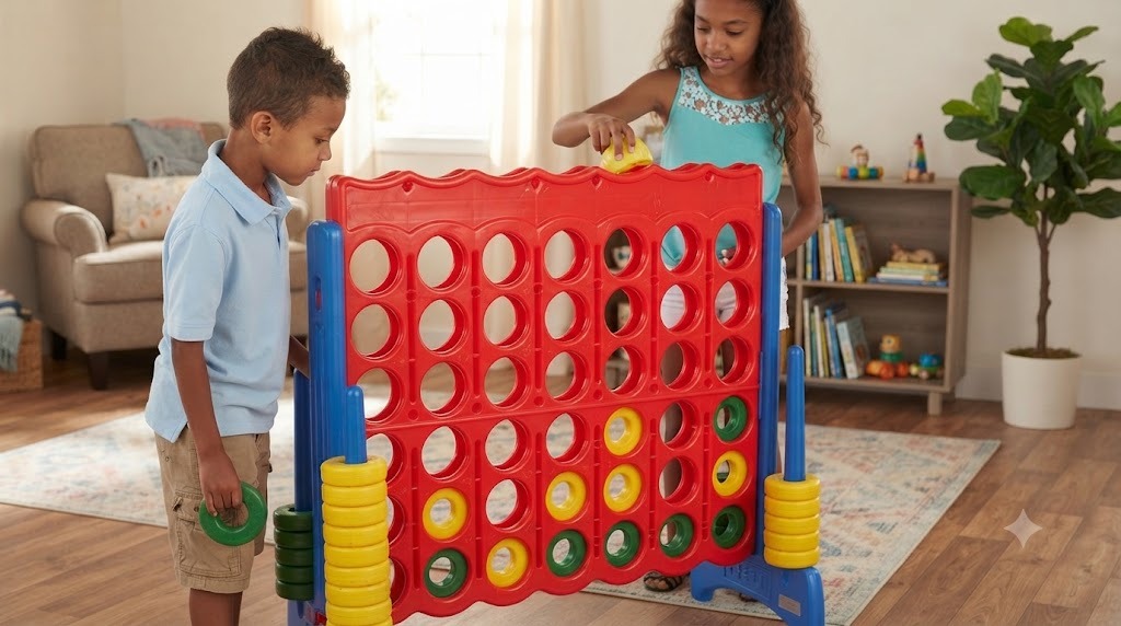 Connect Four Game On Rent in Gurgaon