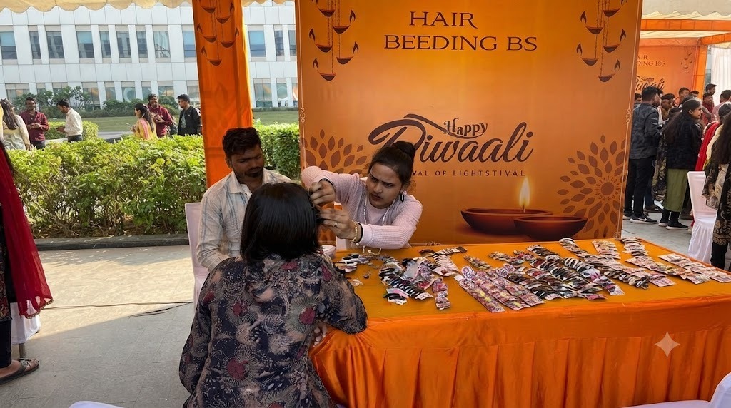 Professional hair braiding artist for events in Mysore