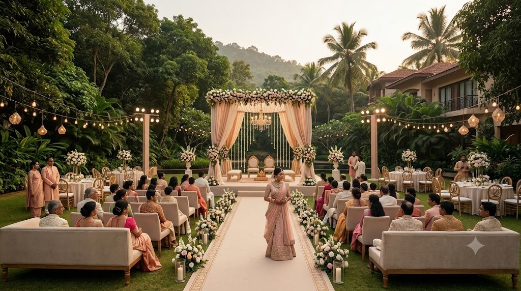 Destination wedding cost in India 2026