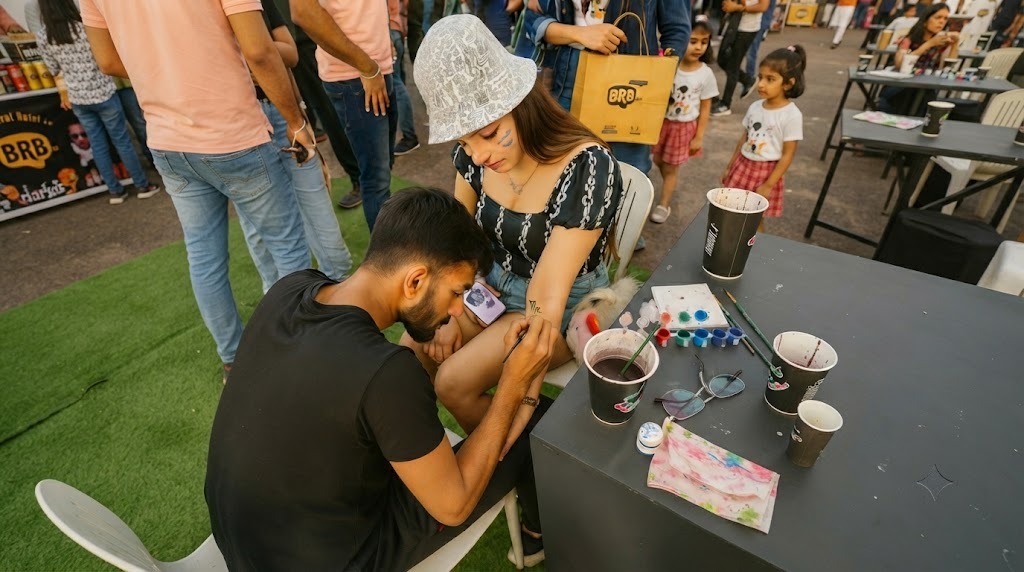 Tattoo artist for birthday party hire in Chennai