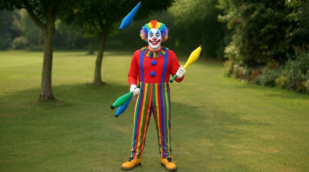 Professional Juggler On Rent in Faridabad - live juggling performer for events