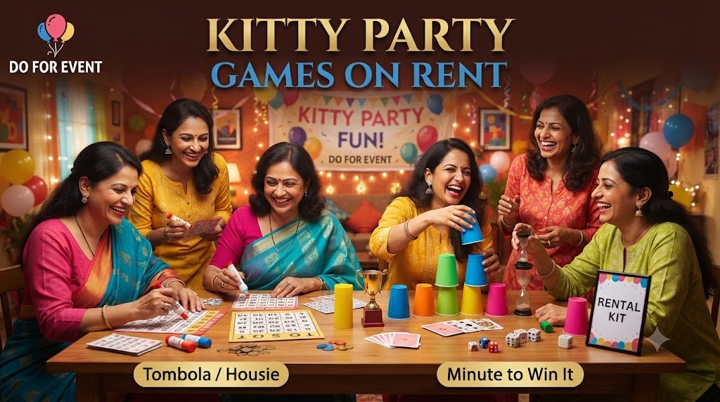 Kitty Party Games On Rent in Bareilly - professional event game setup