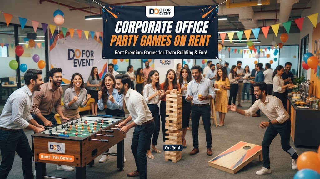 Corporate Office Party Games On Rent in Bareilly - professional event game setup