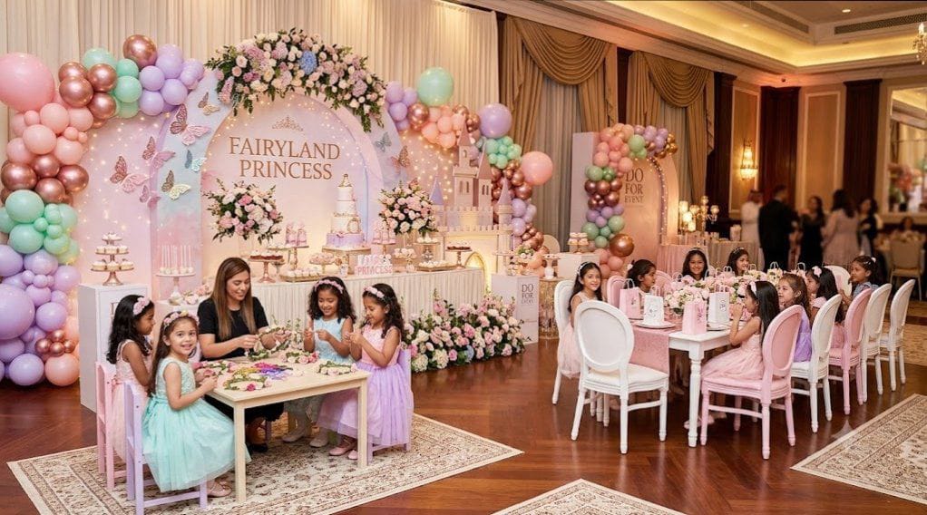 Girls Theme Party Planner experience in Manesar - event setup 1