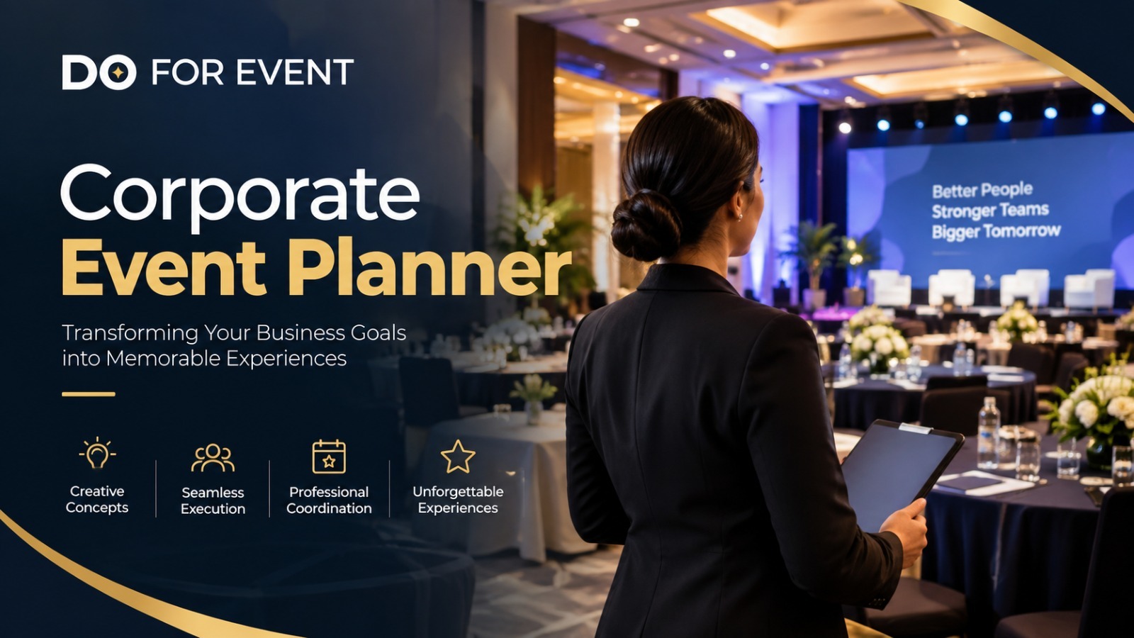 Corporate Event Planner setup and event coordination in Bikaner