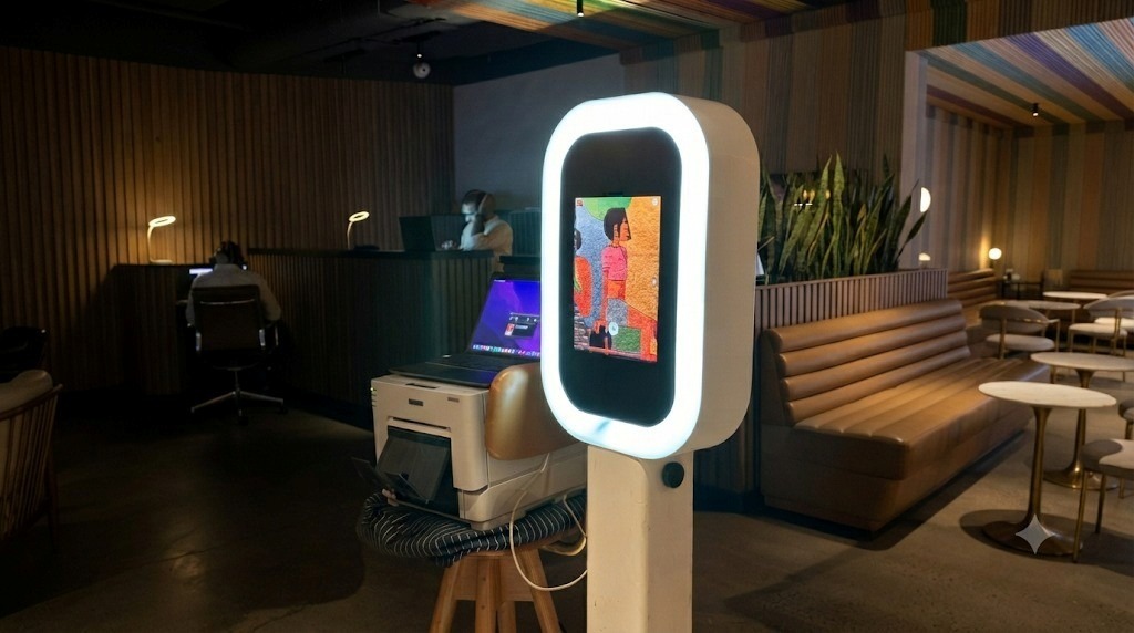 Digital Photo Booth setup and event coordination in Indore